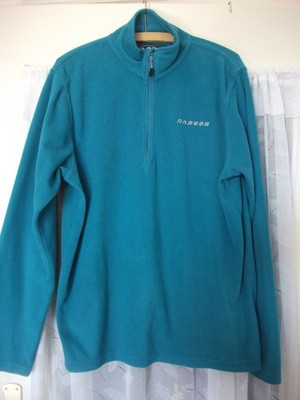 Marken Damen Fleeceshirt Langarm Türkis Gr. 48/50 von DARE2B