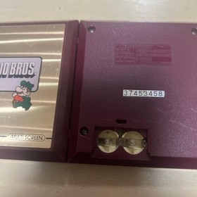 Mario Bros, Junk Nintendo Game Watch