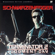 Terminator 2 Schwarzenegger WS - Laser Discs 2xLD NTSC NHLMO 032 US