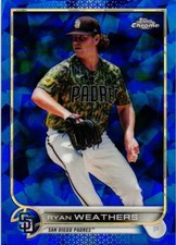 2022 Topps Chrome Sapphire Edition #70 Ryan Weathers