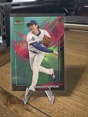 2026 Topps Finest Shohei Ohtani Rare Aqua Refractor #51/199 Dodgers ⚾️🔥