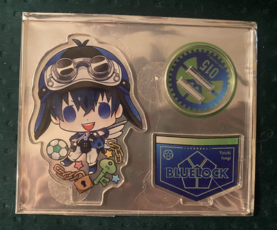 Blue Lock YOICHI ISAGI Steampunk Shield Teacup Acrylic Stand - NEW - US SELLER