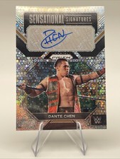 Dante Chen Undercard Undercard Sensational Signatures Auto Panini WWE 2023 Prizm