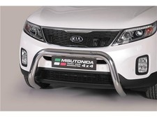 KIA SORENTO 2012> BULL BAR OMOLOGATO SUPER BAR Ø 76 MM INOX