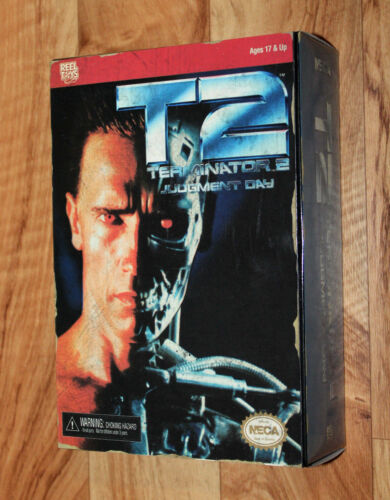 Neca Reel Modellino Aspetto Videogioco Terminator 2 T2 Arnold Deluxe - Foto 1 di 5
