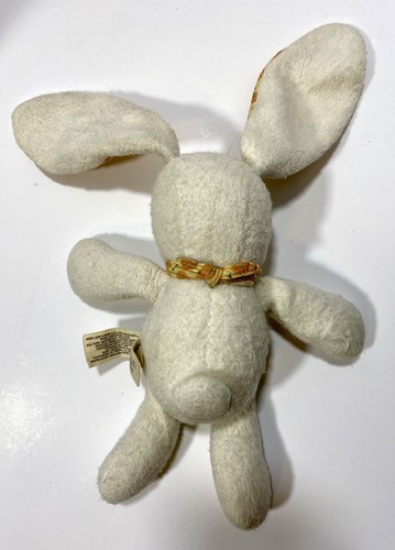 Apple Park 10" Bianco Coniglietto Coniglio Organico Baby Trees Orecchie 2016 HTF Peluche - Foto 4 di 12