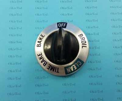 WB3X465 Vintage GE Oven Round Top Selector Knob-Clean Selection; KN-6a