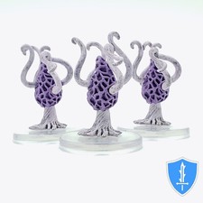 Violet Fungus x3 - Sand  Stone 1 D D Icons of the Realms Miniature
