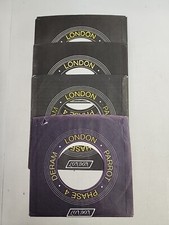 45 RPM 7" RECORD SLEEVES CO. SLEEVE 4 PACK SEE PHOTOS - London Parrot SLV151