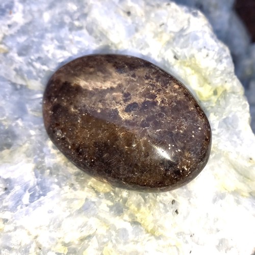 schwarzer Opal Opalit Braun Nr.2 Zen Garten Opalith Achtsamkeit Lebensfreude - Bild 2 von 4