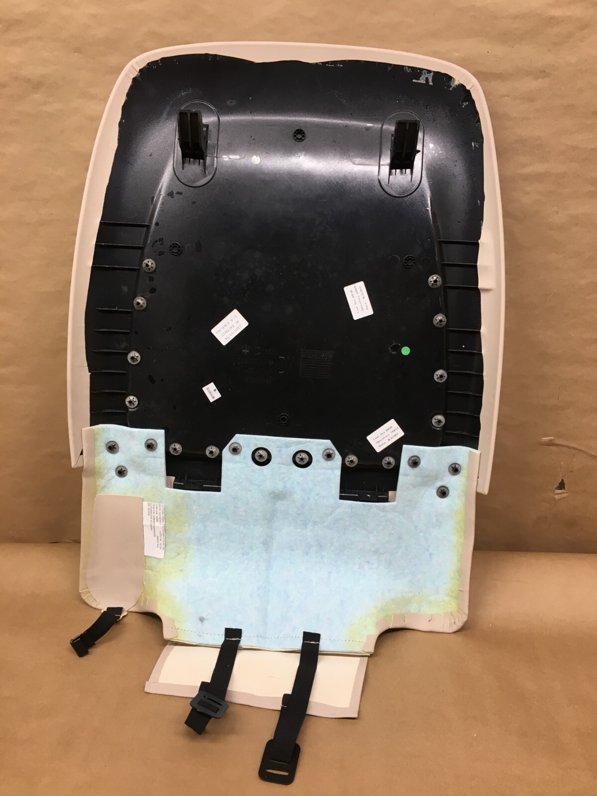 14-20 Maserati Quattroporte Ghibli M156 M157 Front Right seat seatback panel OEM