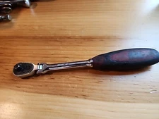 MAC TOOLS MR8FPA  RATCHET  1/4" DRIVE comfort grip Pear shaped flex head