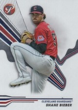 SHANE BIEBER TOPPS PRISTINE BASE CLEVELAND GUARDIANS #94 2024 24