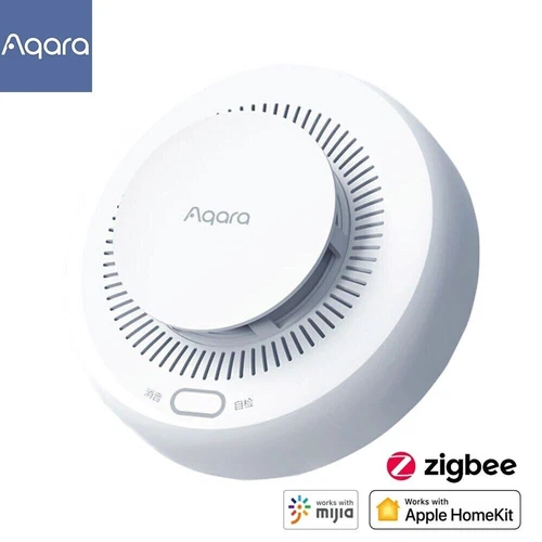 Aqara Smoke Detector Zigbee Fire Alarm Monitor Sound Alert Home Security HomeKit - Picture 2 of 13