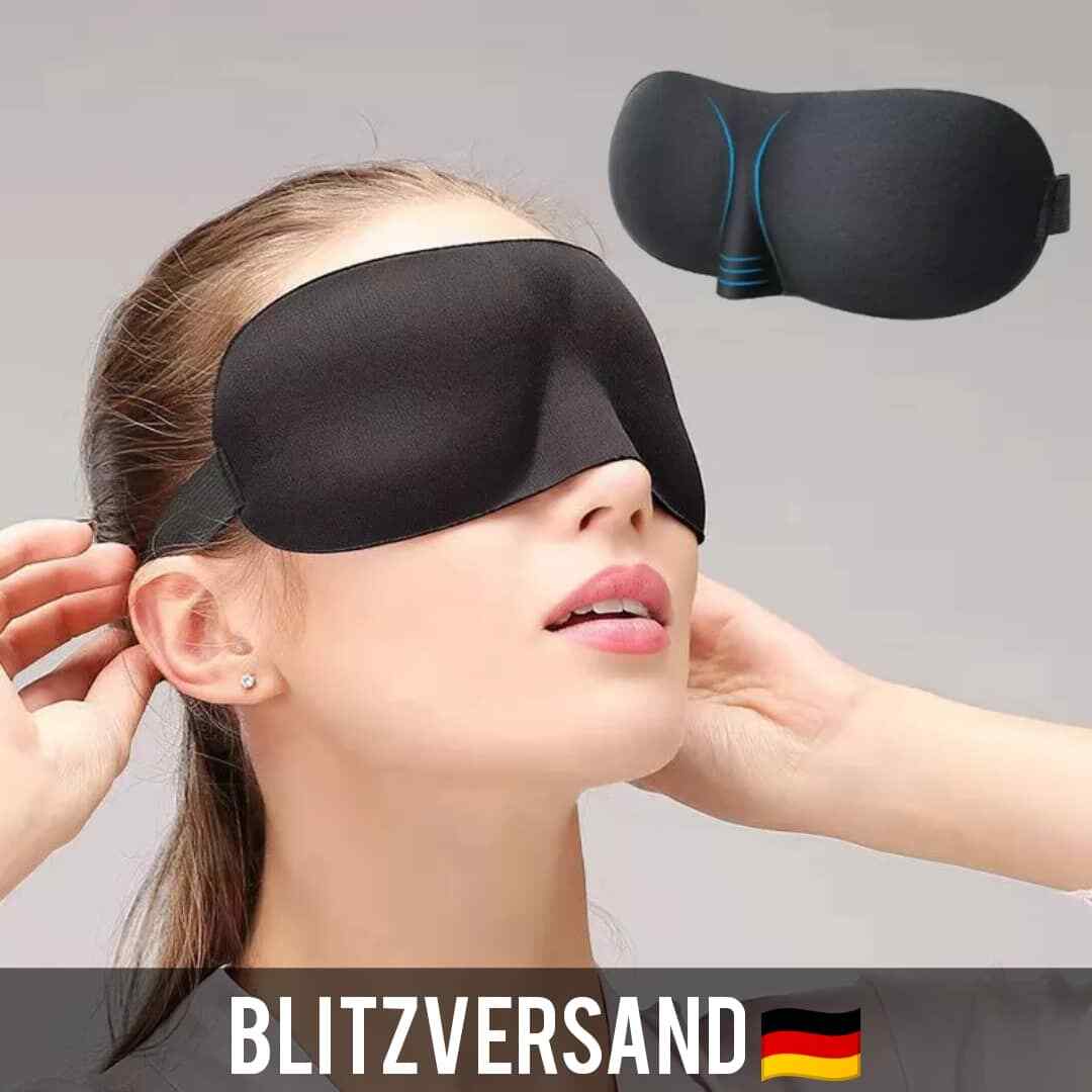 3D Schlafmaske Schlafbrille Augenmaske Eye Reise Maske Augenbinde Schlafbrille 