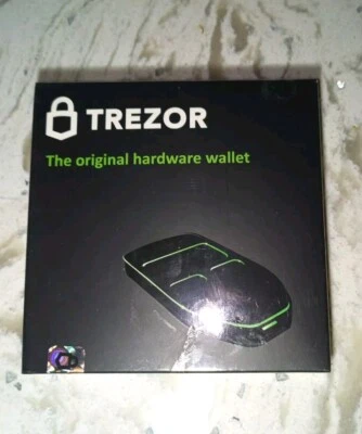 Trezor The Original Hardware Crypto Currency Wallet New Sealed in Original Pack