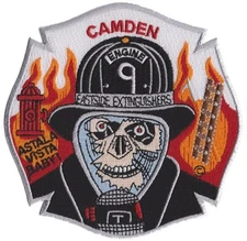 Camden Engine 9 - East Side Extinguishers Asta La Vista  Fire Patch NEW