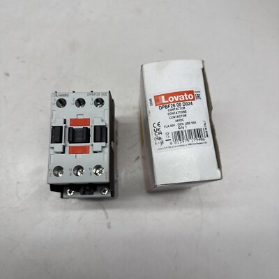 New Lovato DPBF32 00D Contactor 3 Pole 24VDC DPBF3200D