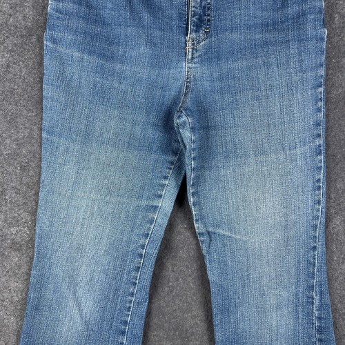 Gloria Vanderbilt Jeans Womens 10 Petite Blue Allyson Bootcut Denim Pants - Picture 3 of 22