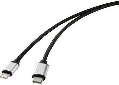 2 Meter Renkforce RF-4353448 Handy Ladekabel USB-C Apple Lightning 1513383
