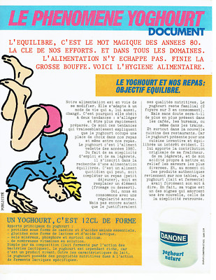 Advertising 028 1980 Danone Yogurt Nature Balance