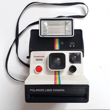 POLAROID LAND CAMERA Supercolor 1000 Sofortbild mit Blitz 2351 Analog Filmkamera