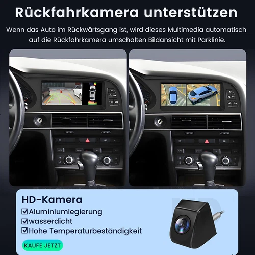 Android13 8.8" Radio Coche CarPlay GPS Navi Para AUDI A6 C6 MMI 2G 2005-2009 6+128G - Imagen 15 de 17
