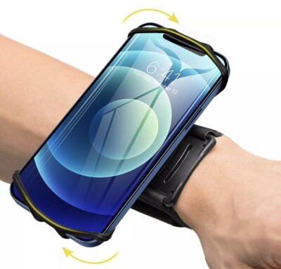 360° Rotatable Sport Running Armband &Wristband Bike Mobile Phone