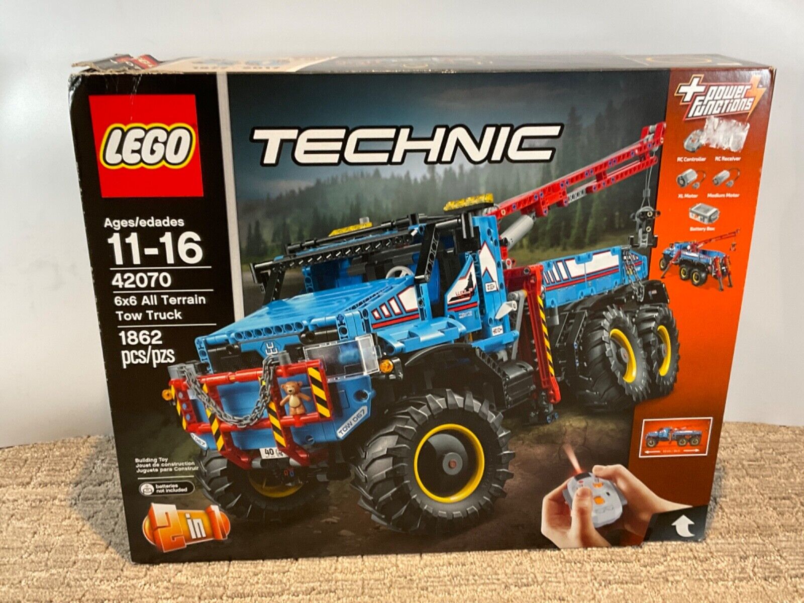 tidligere tusind Arbejdsgiver LEGO 42070 Technic 6x6 All Terrain Tow Truck Brand New Sealed (L225)  5702015869768 | eBay