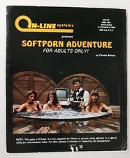 Softporn Adventure by On-Line Systems for Apple II+,IIe,IIc,IIgs 1981 Sierra