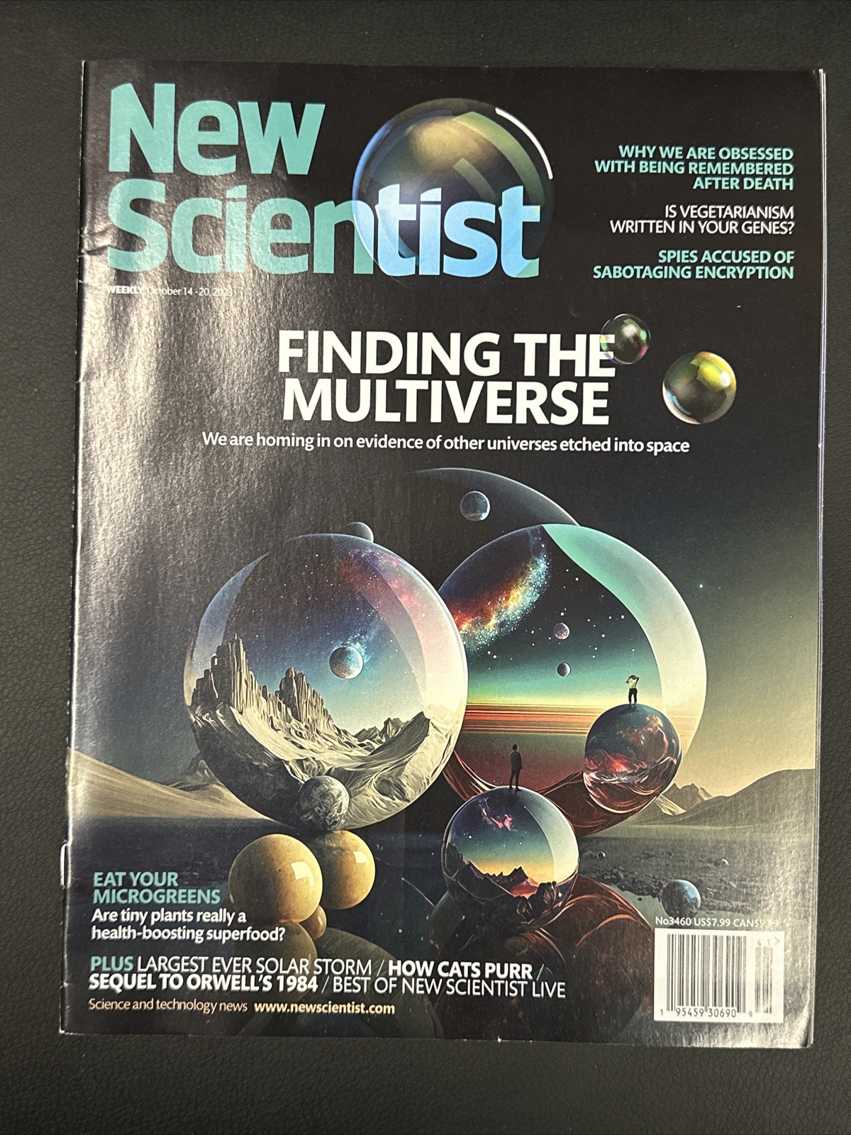 NEW SCIENTIST MAGAZINE OCT 14 Th 20 Th 2023 FINDING THE MULTIVERSE