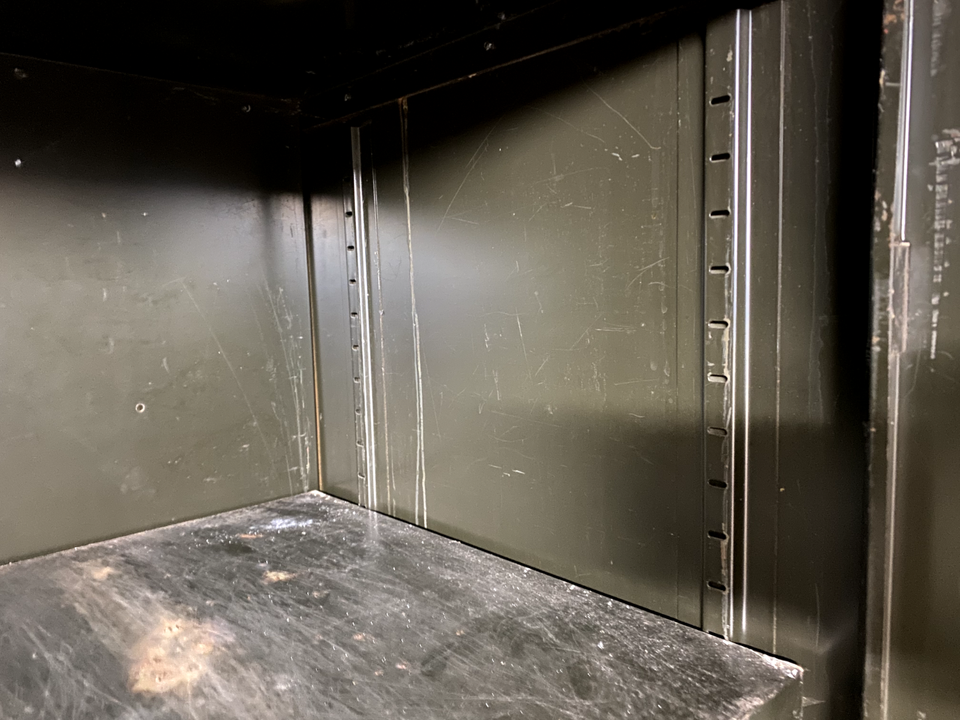 industrial metal shelves shelf unit lockable eBay