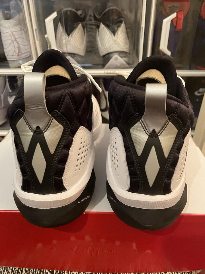 Nike Jordan Flight Time Blanco/Negro Talla 11 Raro🔥Excelente Estado Limpio Foto 4 de 4