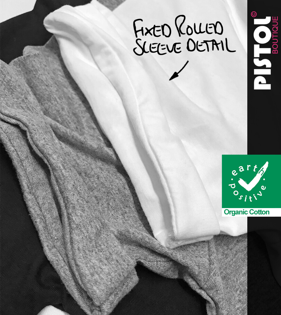 T-shirt Homme Pistol Boutique Noir - Motif Cœur Flèche Rose - Coupe Standard Col Rond - Neuf étiqueté