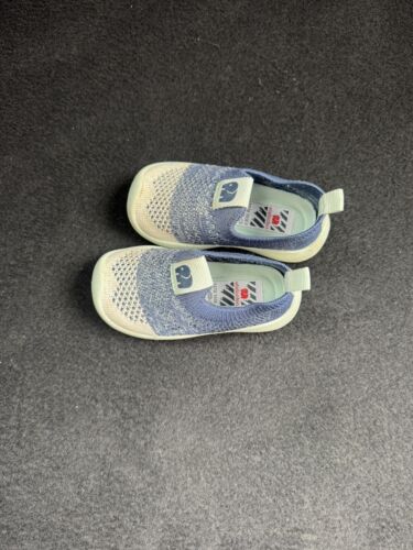 Schuhe Kind Elefanten Buben blau weis 20