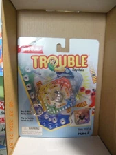 Trouble Game Keychain 537-0 Sealed NEW Trouble Mini Game / Basic Fun