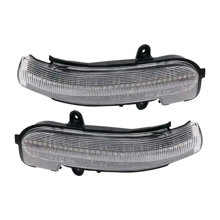 Прозрачный динамический светодиодный указатель поворота на зеркало для Mercedes W203 C-класса 2001-2007 годов выпуска - Изображение 4 из 4