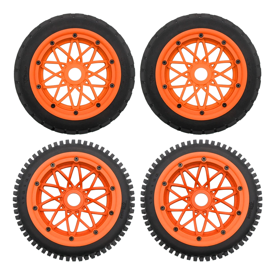 Reifen mit warzigen spitzen Stiften 24mm für die Wüste RC 1/5 HPI Rovan Baja 5B - Bild 4 von 4