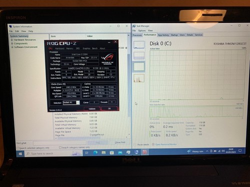 Dell Inspiron 1564, Intel Core i3, 8GB RAM, 120GB SSD, Windows 10 Professional - Picture 4 of 8
