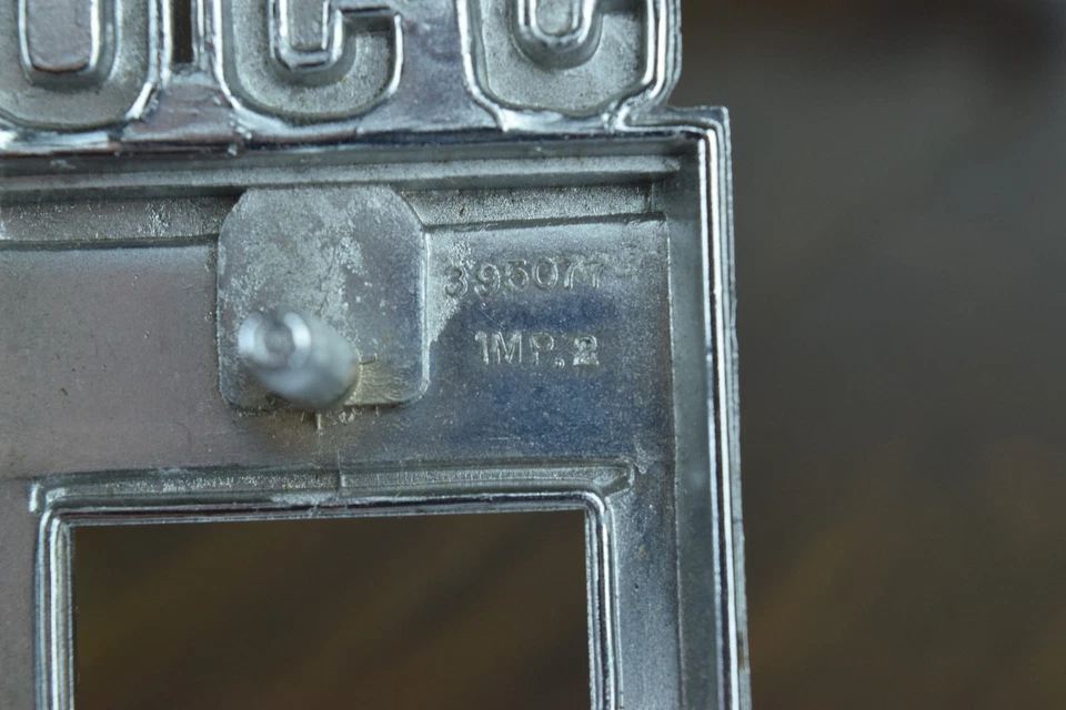 NOS 1969 Chevy Caprice, Impala Biscayne Bel Air 396 Front Marker Bezel Brand New - Image 3 of 3