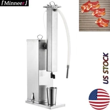 Minneer 10L Cold Smoke Generator Stainless Steel BBQ Grill Smoker for Meat Food