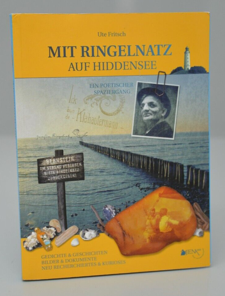MIT RINGELNATZ AUF HIDDENSEE von Ute Fritsch Ein poetischer Spaziergang Buch NEU - Fritsch, Ute