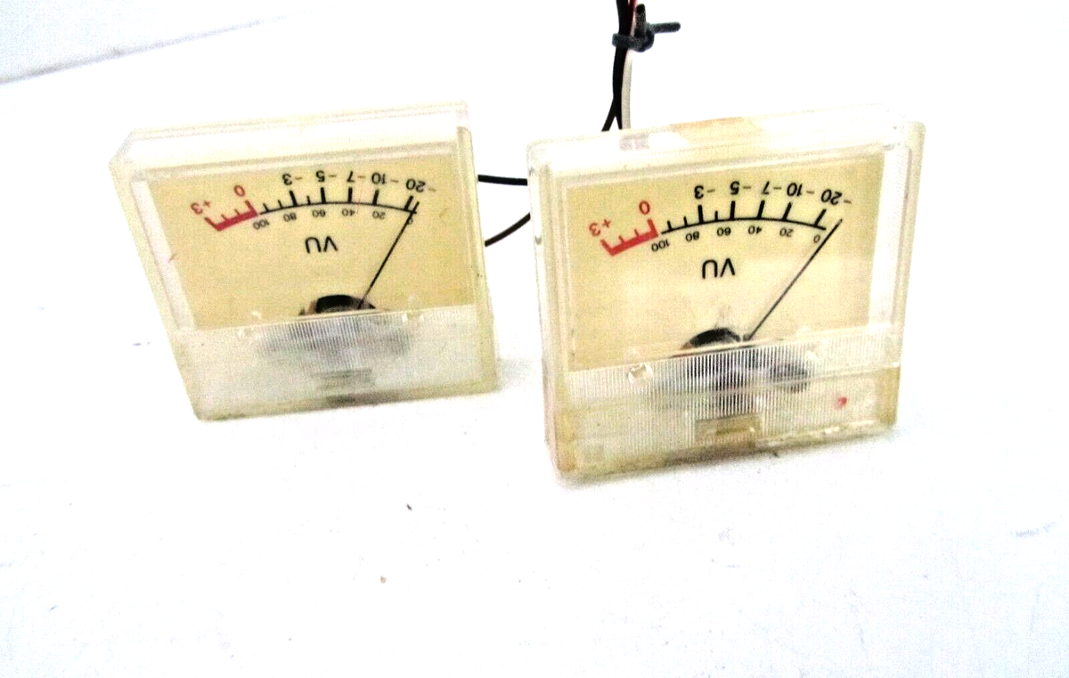 SONY TC-186SD Cassette Deck VU Meter L & R MF:101 ,201 1-520-241