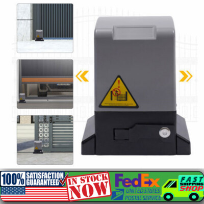 1800kg Automatic Sliding Gate Opener Motor Remotes Control Gate Opener 3968lbs