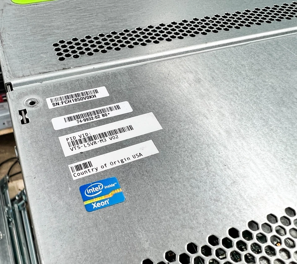 Cisco MultiParty Media 400v  VTS-LSVR-M3 2x Xeon E5-2609 @2.4GHz 24GB  2x PSU - Image 2 of 4