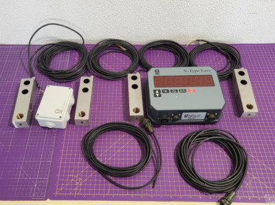 L.C.Srl X-Type Easy Weight Indicator mit LC5-K5M SHEAR BEAM LOAD CELL _10_5