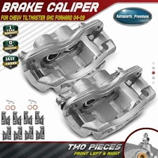  Front Side Disc Brake Caliper w/ Bracket for Chevy Tiltmaster GMC Forward Isuzu