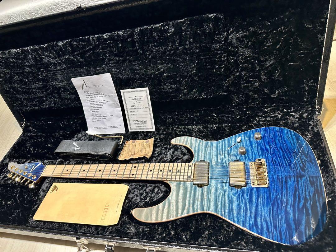 TOM ANDERSON Angel Blue Wipeout Electric Guitar | eBay TOM ANDERSON Angel Blue Wipeout Electric Guitar | eBay