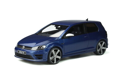 OTTOmobile Golf R ミニカー 青色 1/18 OttOmobile - Volkswagen Golf VIII R Lapiz Blue Metallic 2021 - 1/18