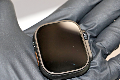 Apple Watch Ultra 2 49mm GPS only Titanium Case w/ Black Ocean Band MX4P3LW/A - Zdjęcie 3 z 13